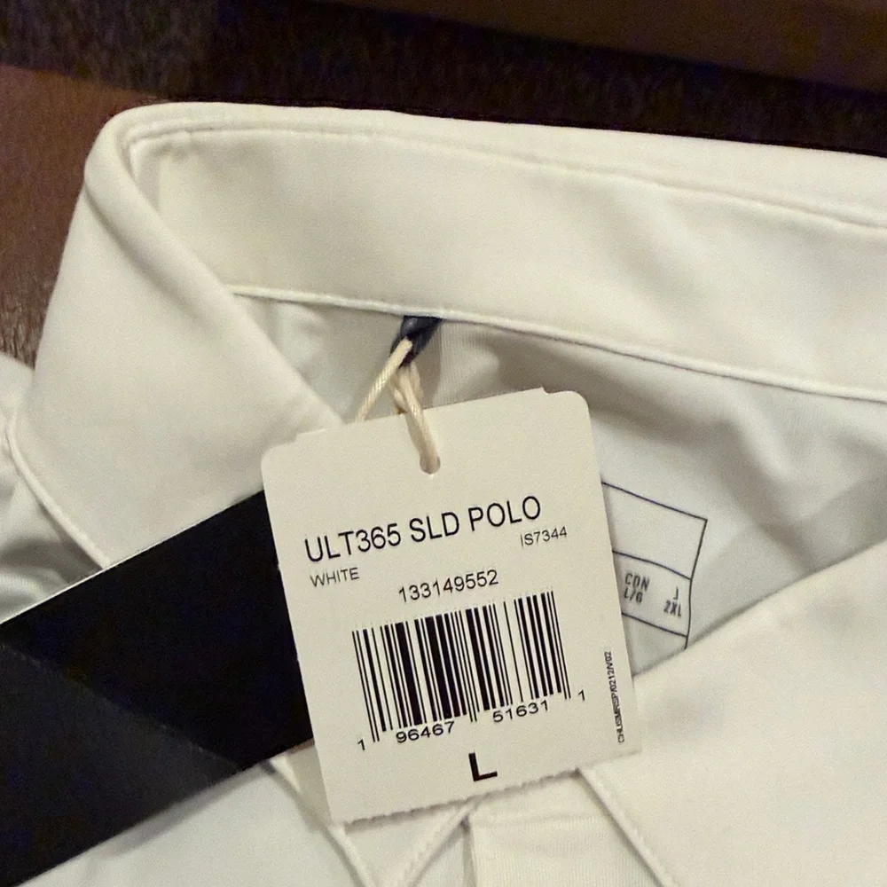 UIC Adidas Polo Shirt Size Large (45)